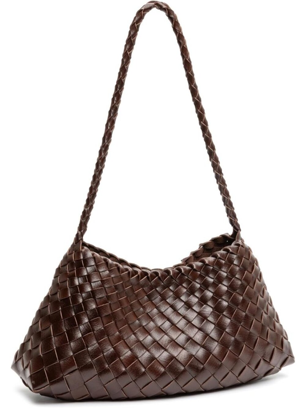 Woven Underarm Hobo Shoulder Bag Small Purse Trendy Handbag for Women
